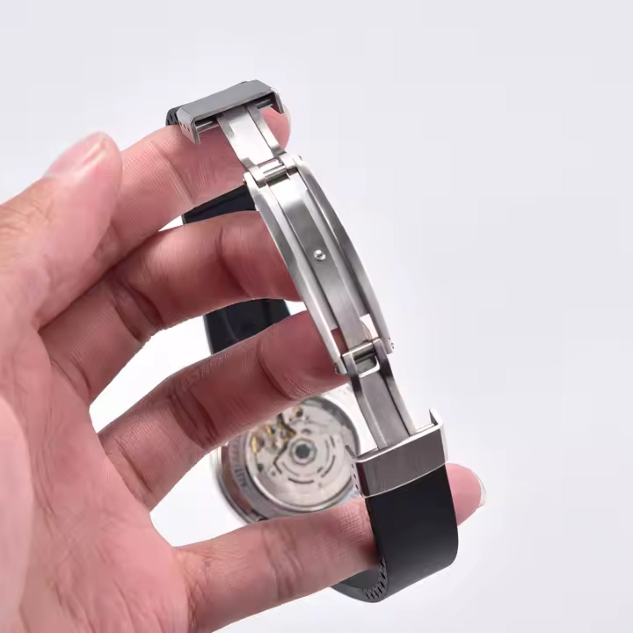 CTS Armband – Schwarz – FKM - Kautschuk - Helvetus DE