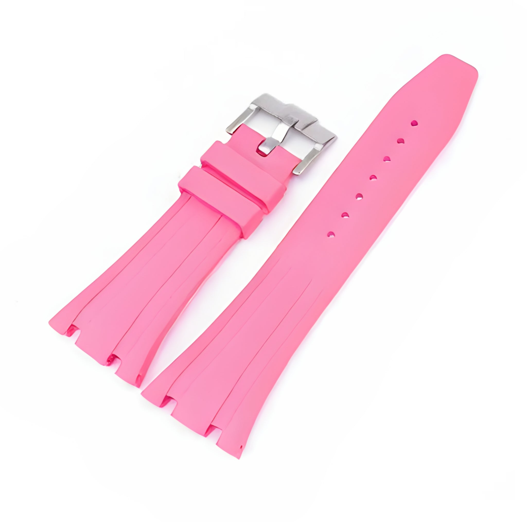 Kautschuk Armband - für alle Audemars Piguet Royal Oak 41mm - Pink - Helvetus DE