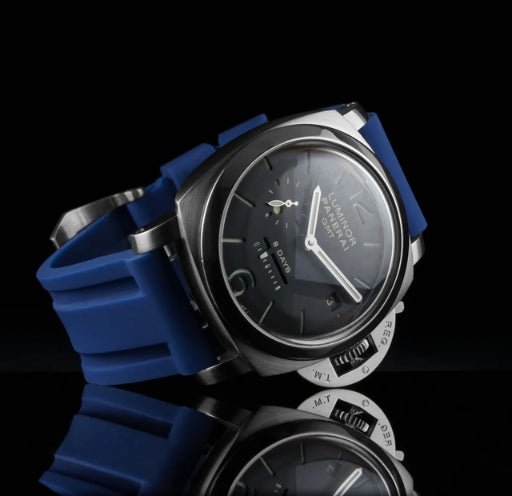 Kautschukarmband – Für Panerai – dunkel Blau - Helvetus DE