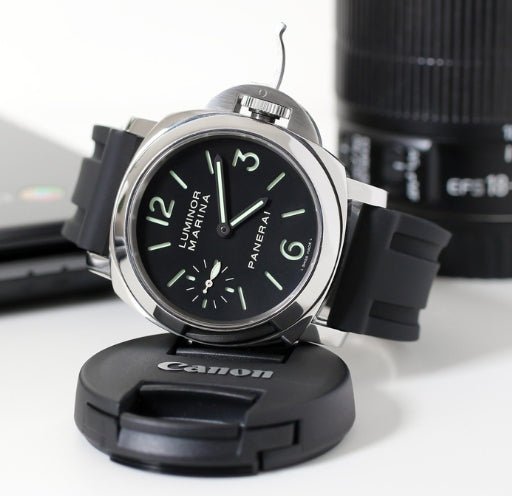 Kautschukarmband – Für Panerai – Schwarz - Helvetus DE
