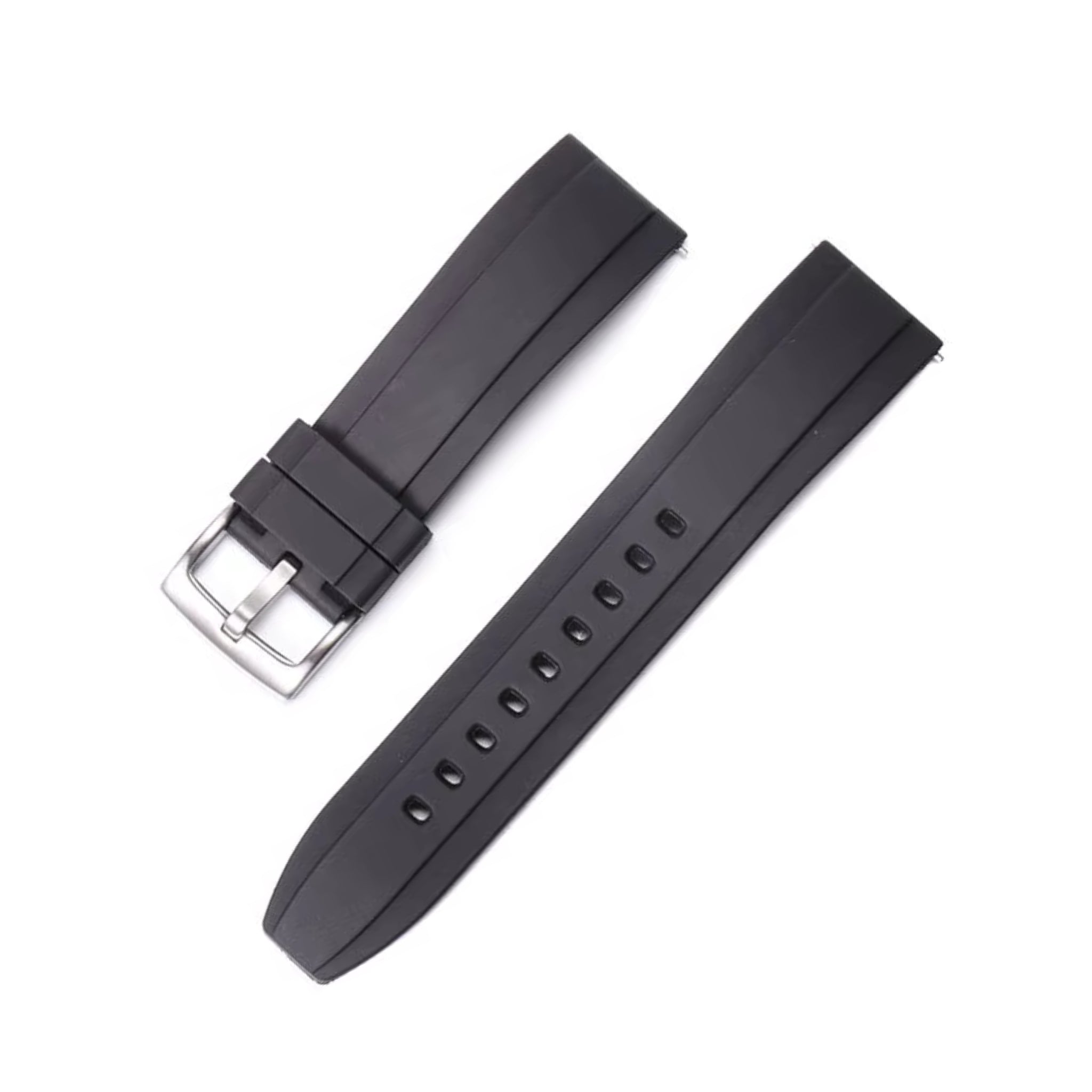 Kautschukarmband – Für alle Breitling Superocean Modelle – Schwarz - Helvetus DE