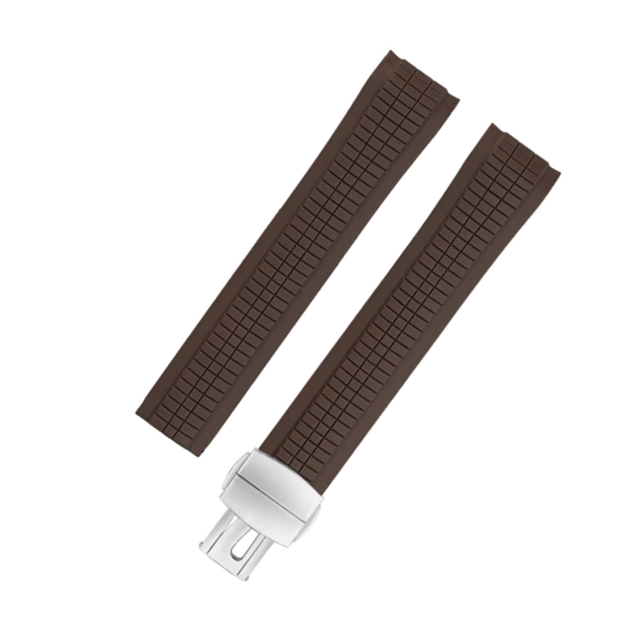 Kautschukarmband – Für Patek Philippe Aquanaut – Braun - Helvetus DE