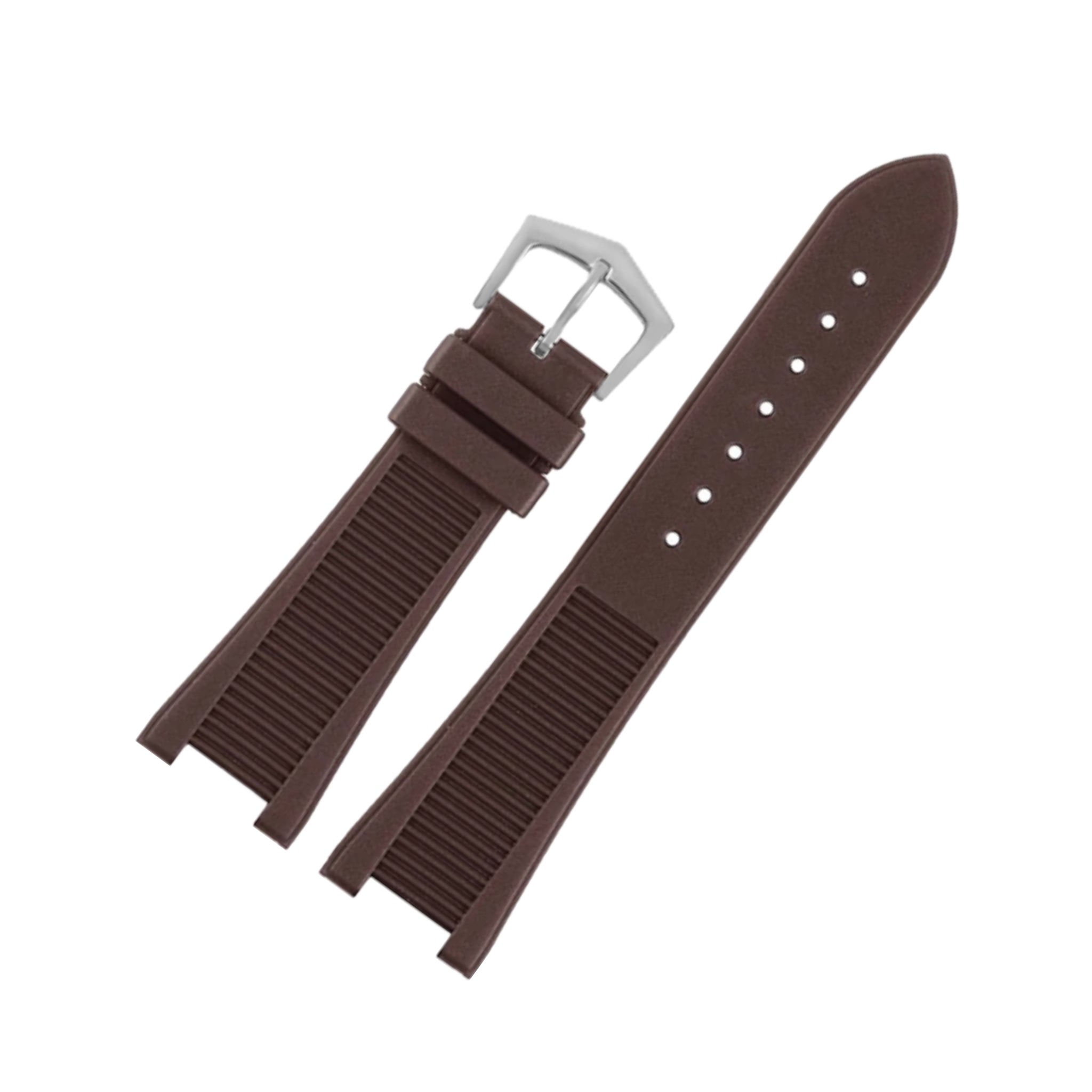 Kautschukarmband – Für Patek Philippe Nautilus – Braun - Helvetus DE