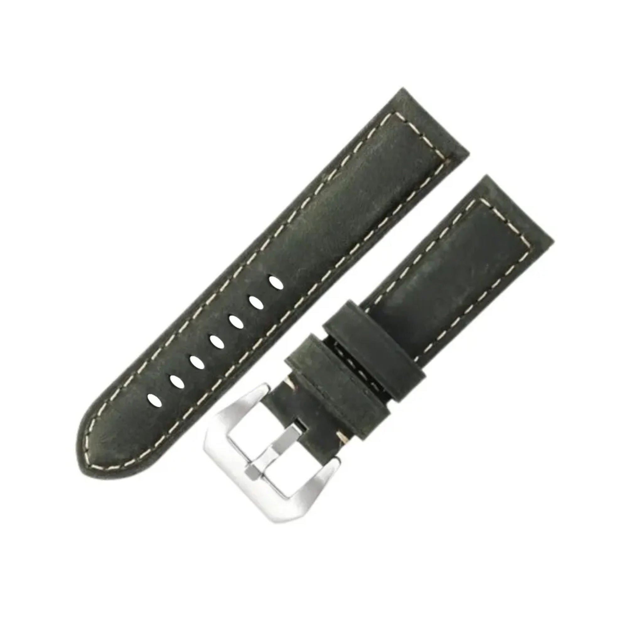 Leder Armband - Für Panerai - Oliven Grün - Helvetus DE