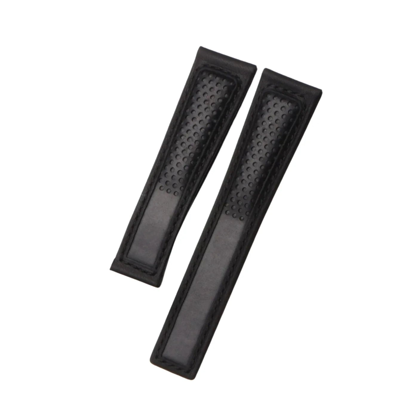 Lederarmband – Für Tag Heuer Carrera – Voll Schwarz - Helvetus DE