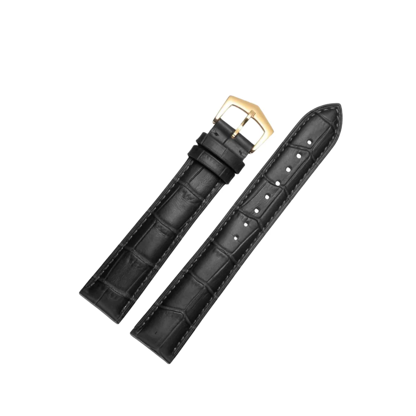 Lederarmband – Für verschiedene Patek Philippe Uhren – Schwarz - Helvetus DE