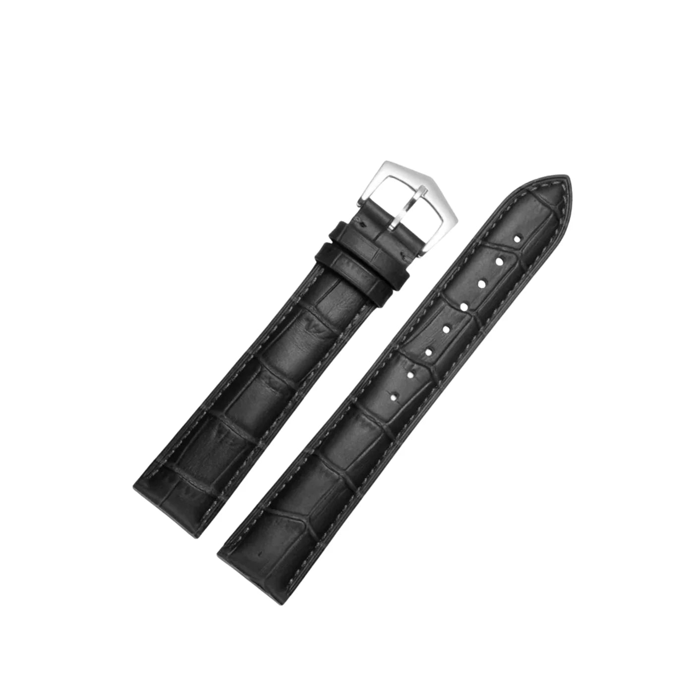 Lederarmband – Für verschiedene Patek Philippe Uhren – Schwarz - Helvetus DE