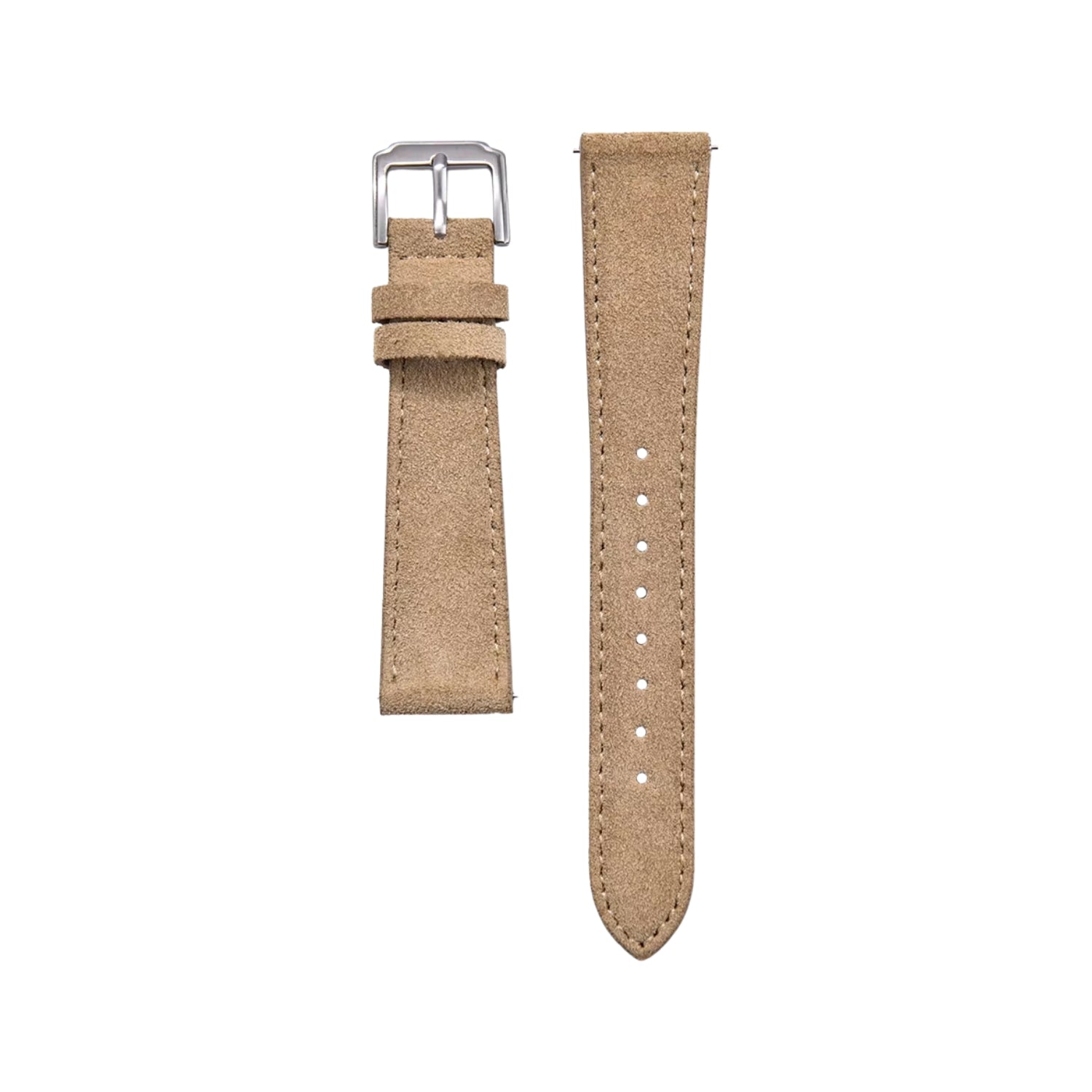 Wildleder Uhrenarmband – Beige – Helvetus® - Helvetus DE