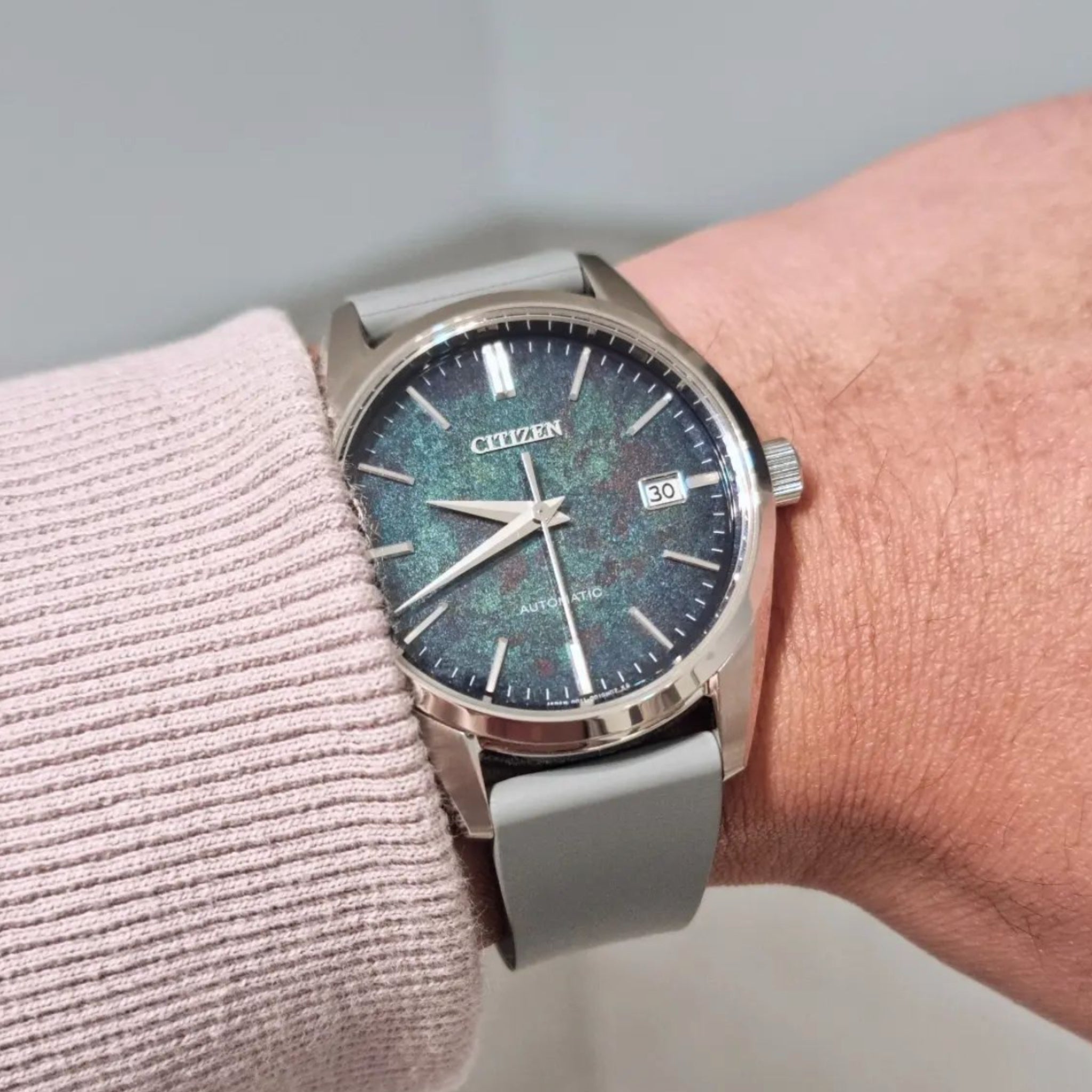 CTS Armband – Grau – FKM - Kautschuk - Helvetus DE