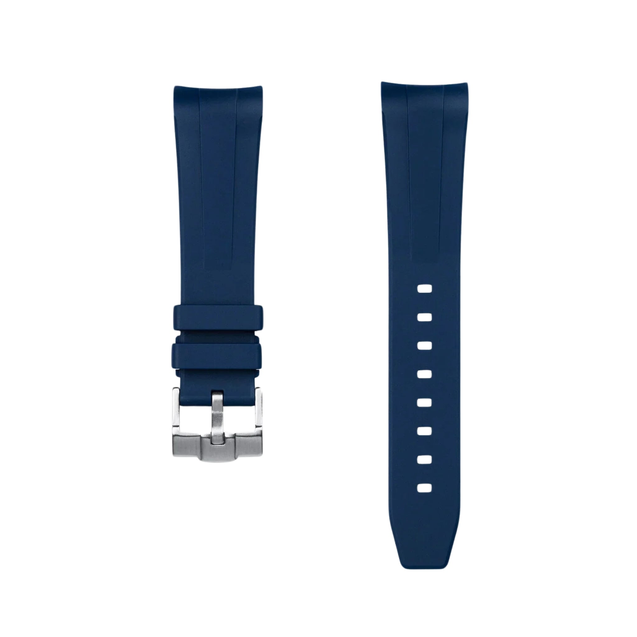 Kautschuk Armband für Blancpain X Swatch – Blue Lagoon - Blau - Helvetus DE