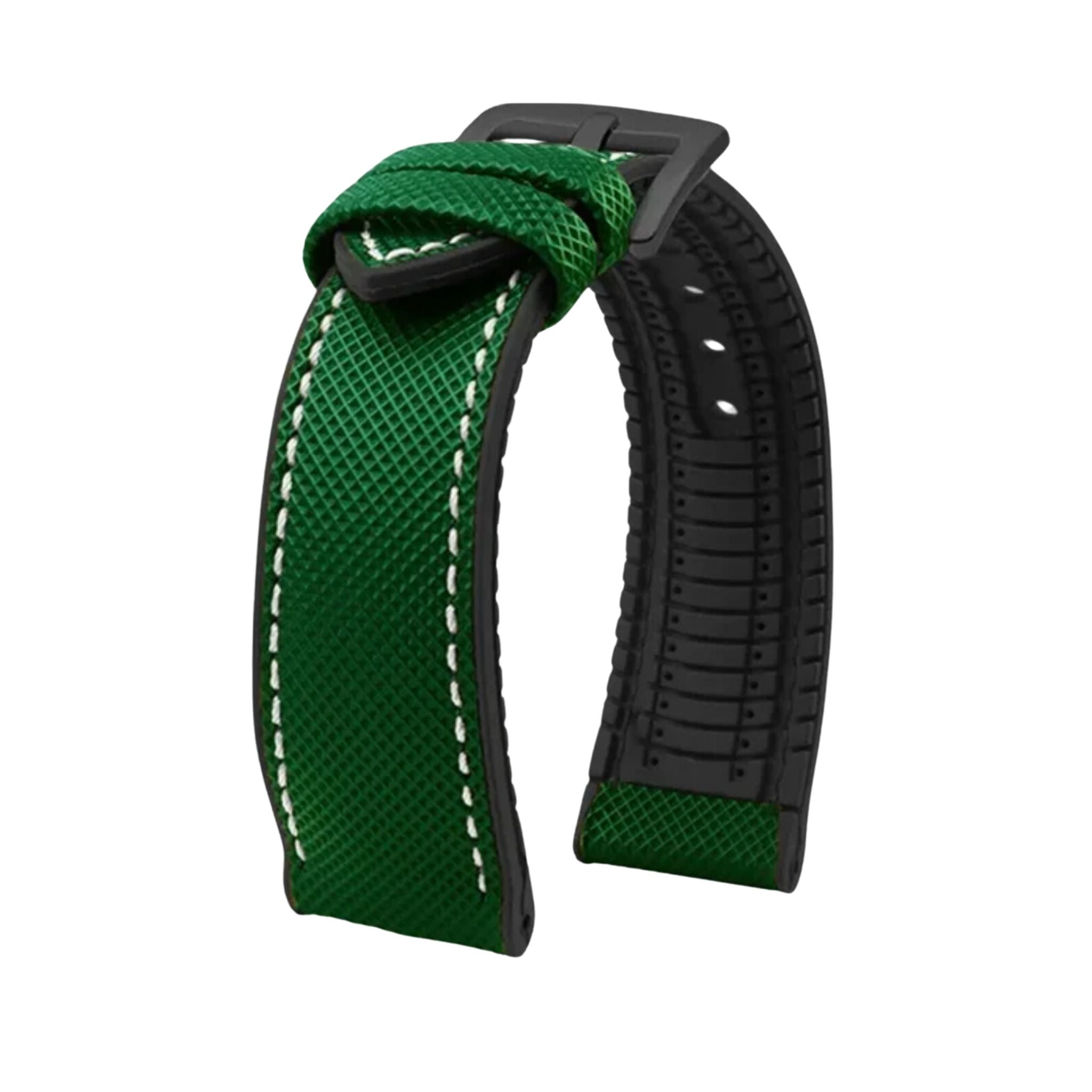 Kautschuk Armband für Blancpain X Swatch – Grün - Helvetus DE