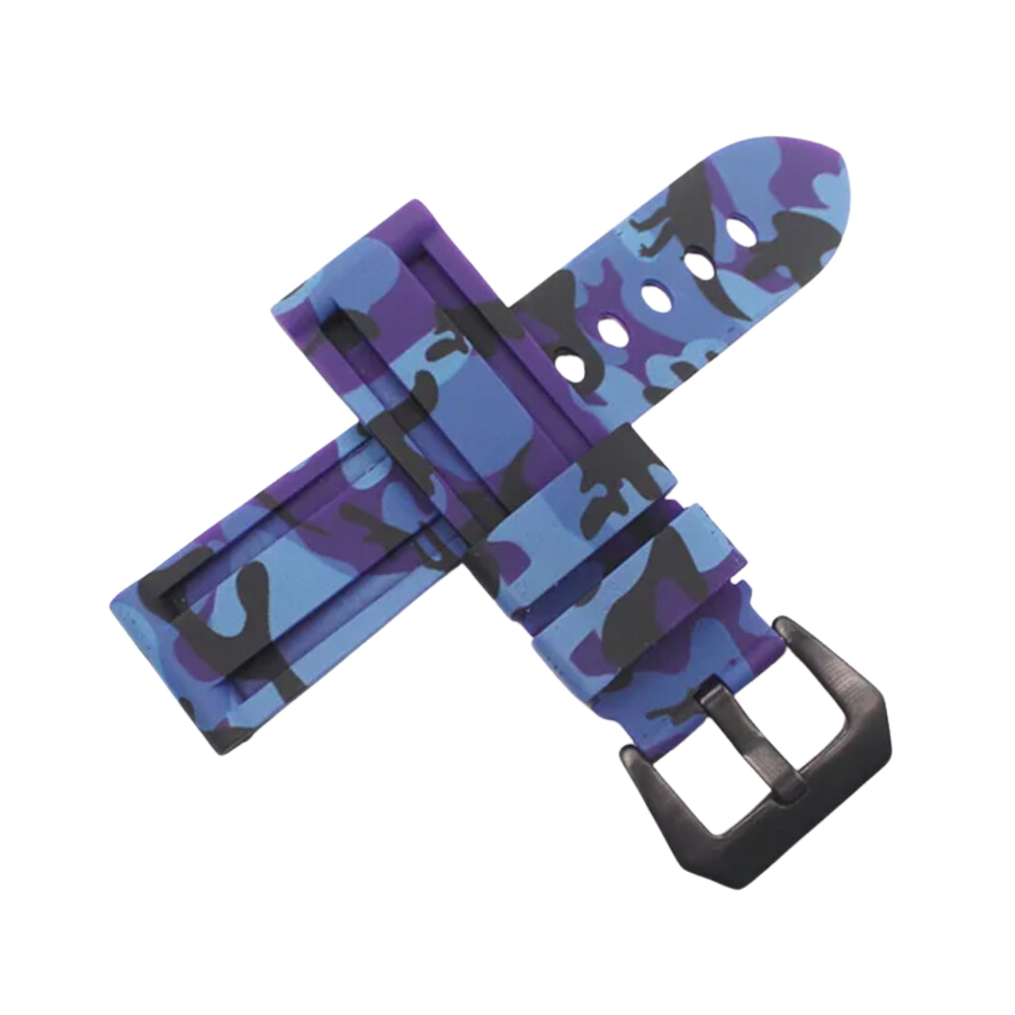 Kautschukarmband – Für Panerai – Lila Camo - Helvetus DE
