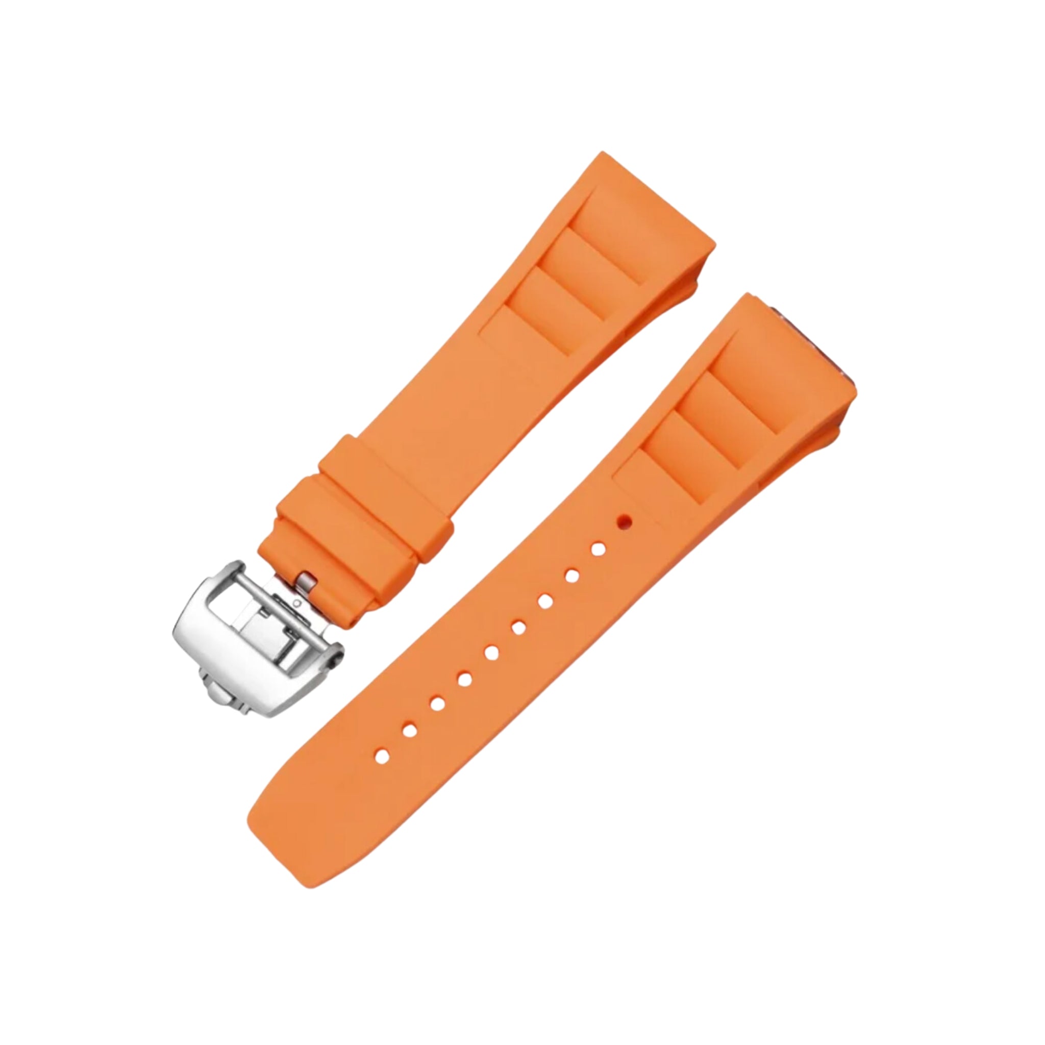 Kautschukarmband – Für Richard Mille RM011 – Orange - Helvetus DE