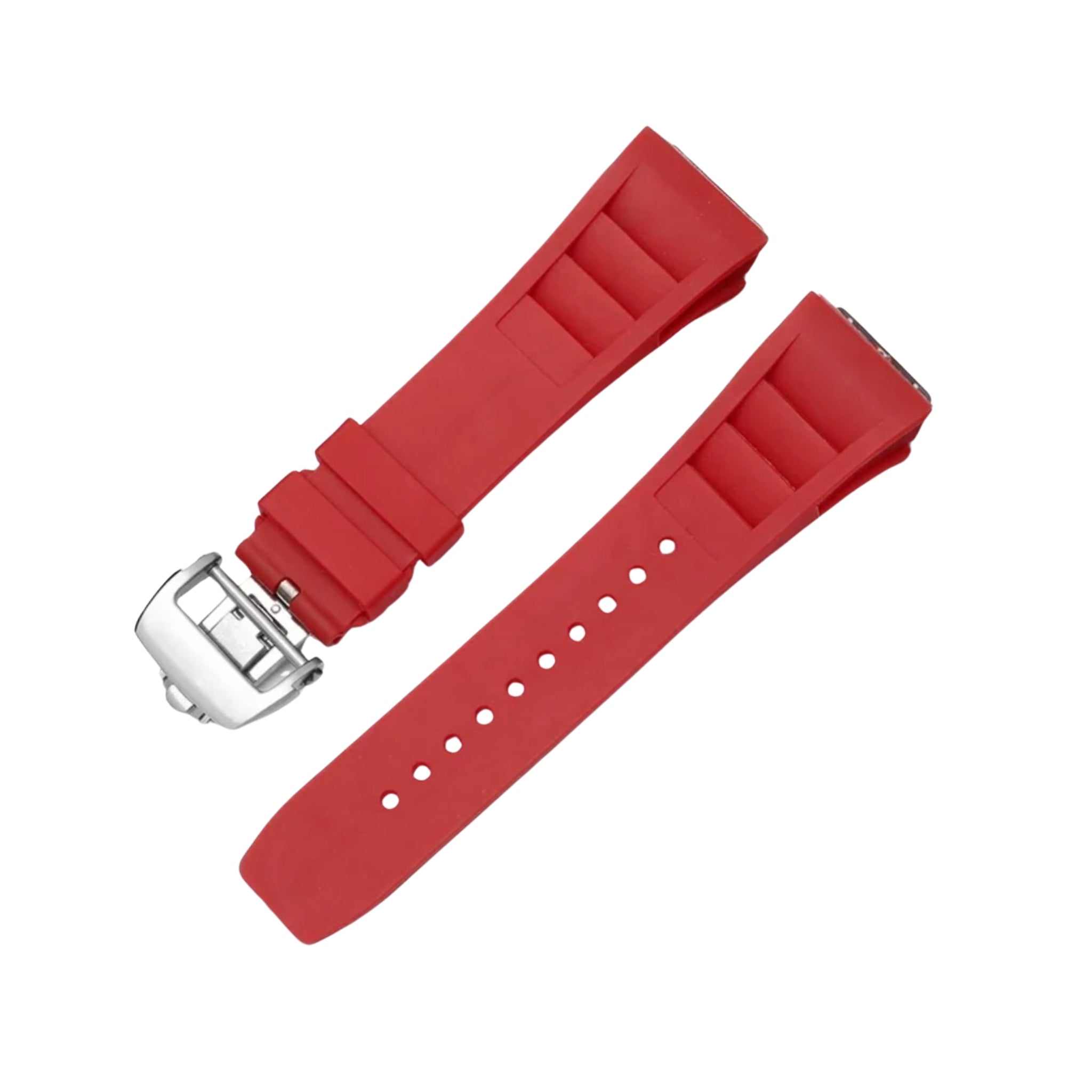 Kautschukarmband – Für Richard Mille RM011 – Rot - Helvetus DE