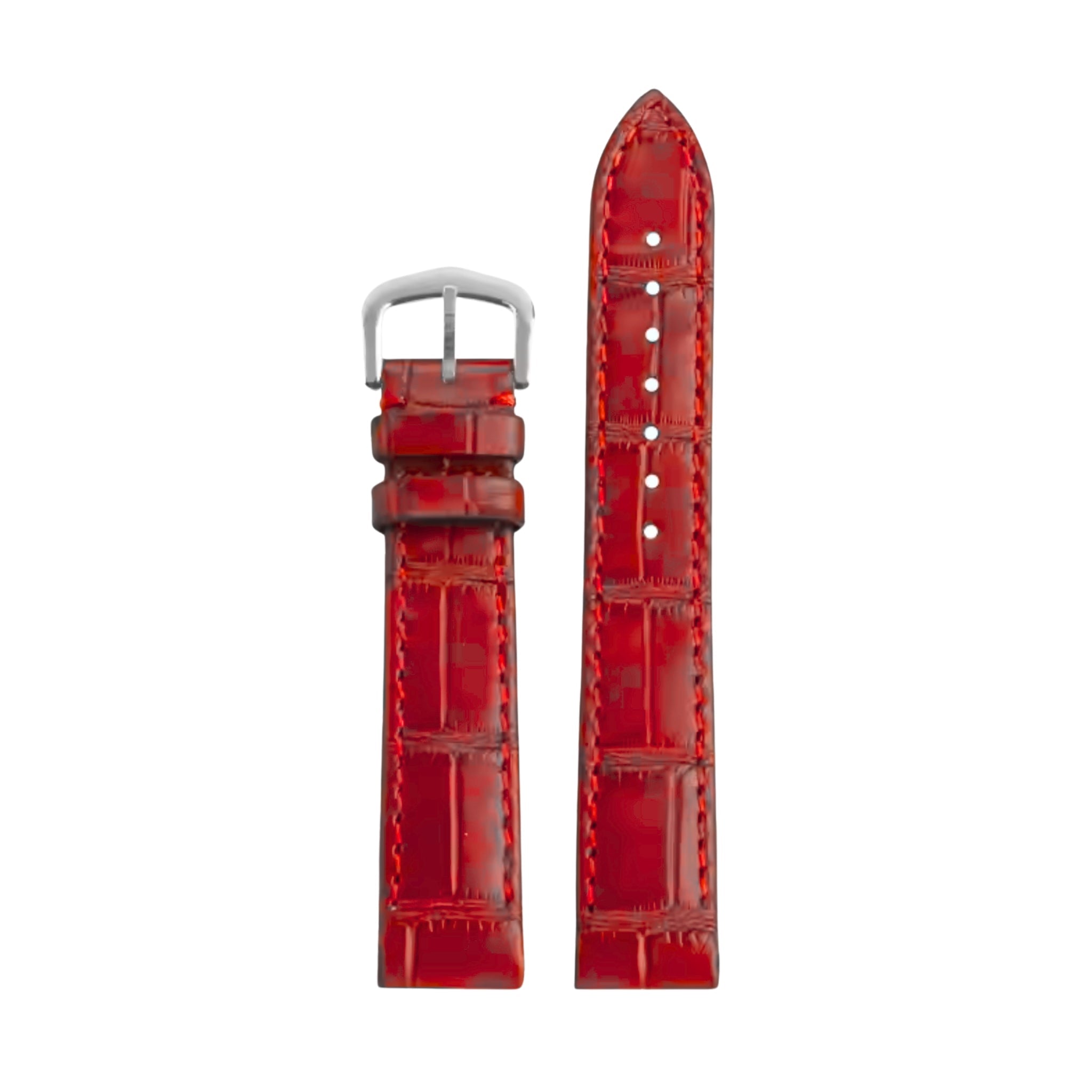 Lederarmband – Für Jaeger - LeCoultre (JLC) Reverso – Rot - Helvetus DE