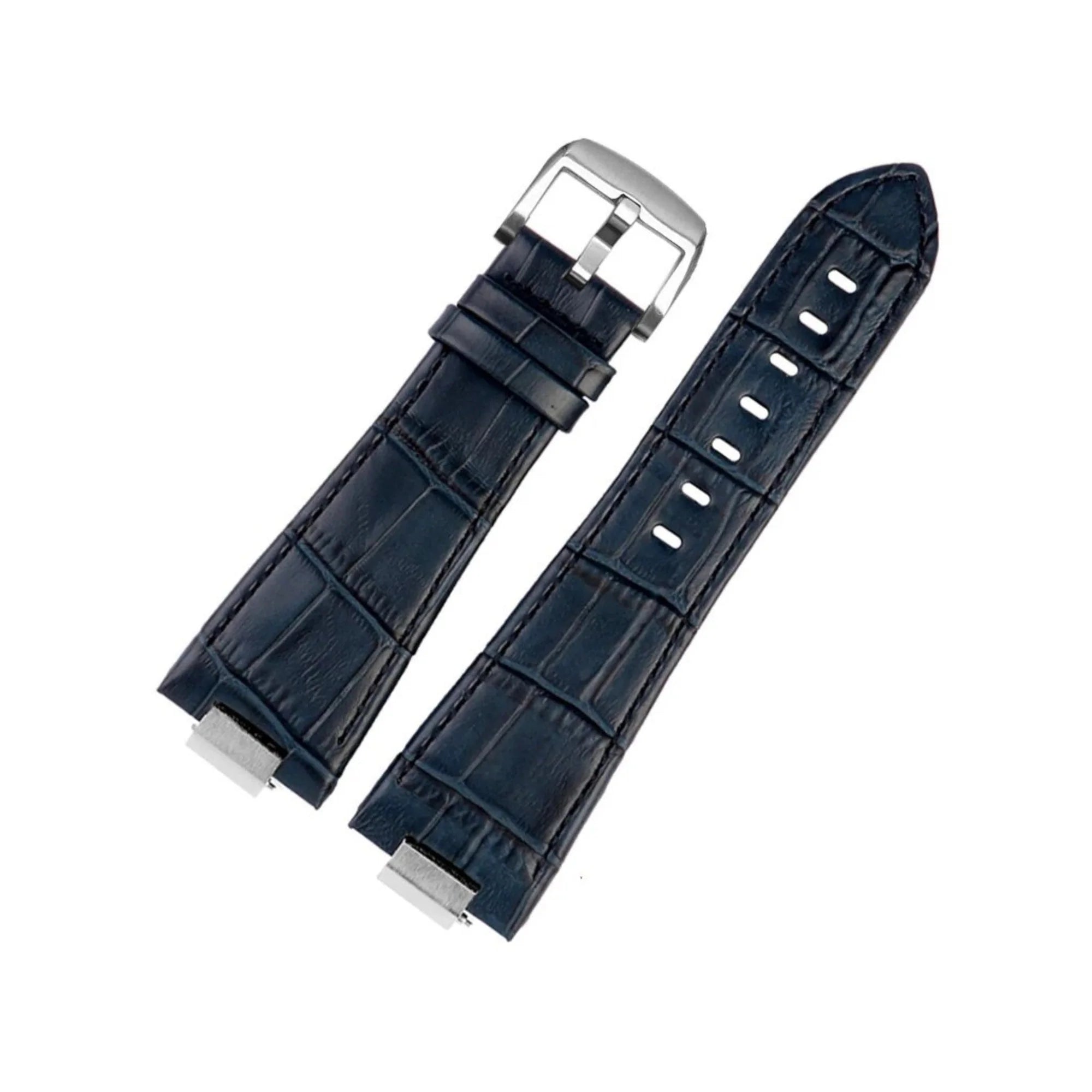 Lederarmband – Für Tissot PRX – Blau - Helvetus DE