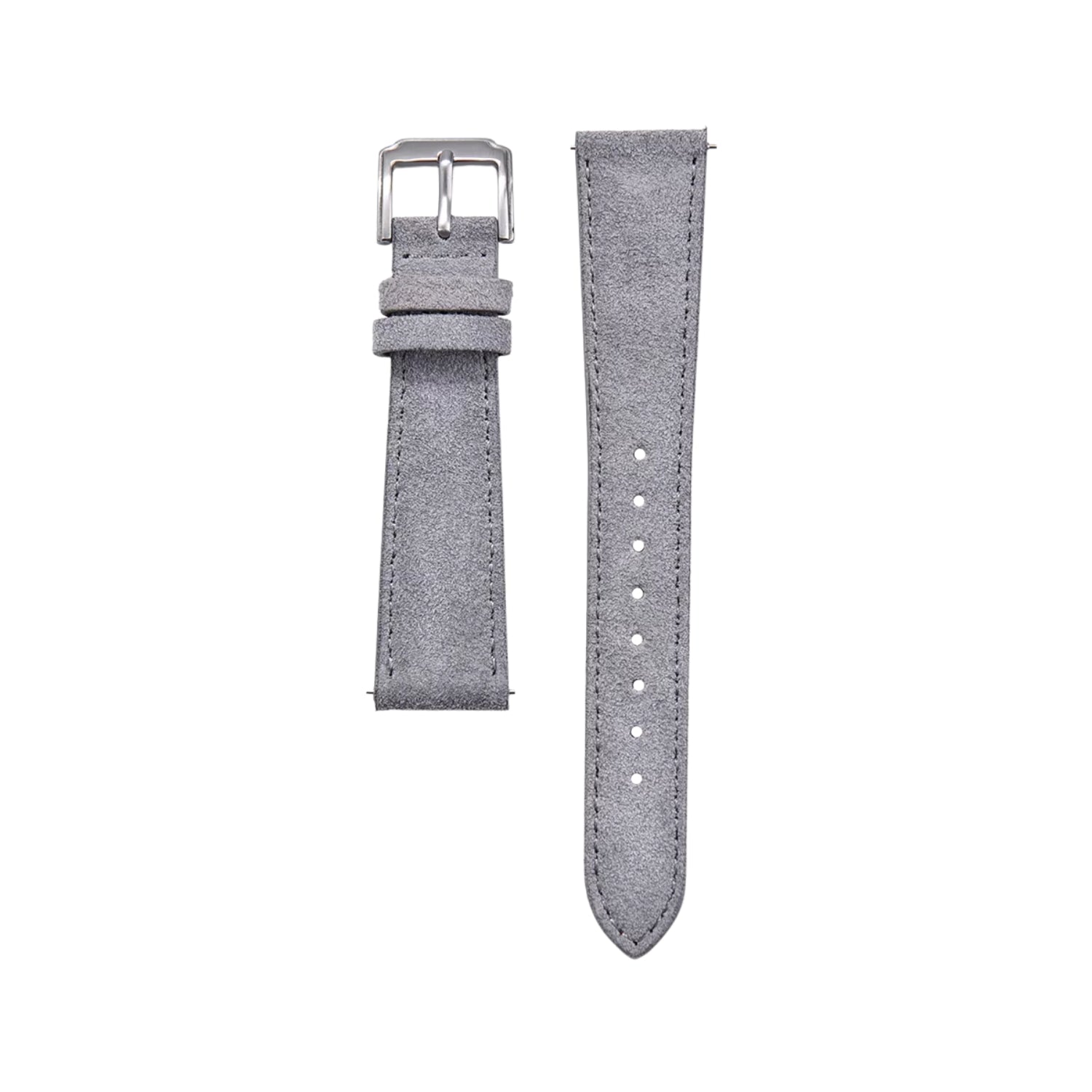 Wildleder Uhrenarmband – Grau – Helvetus® - Helvetus DE